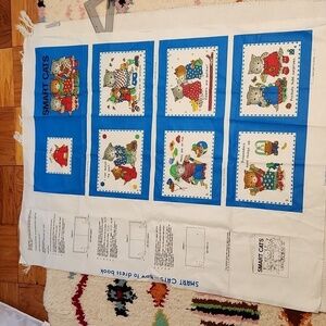 Vintage 90's Smart Cats Story book panel How to dress book.